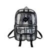 Hot Sale Fashion Transparent Backpack Waterproof PVC Multi Pocket Large Capacity School Bag Stadium Approved Travel Backpack