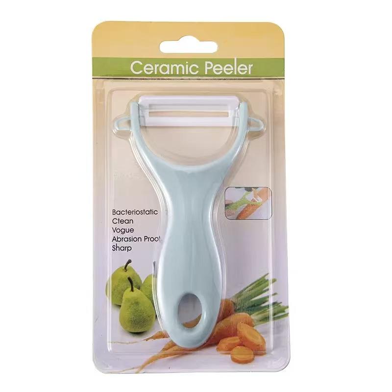 LMETJMA Ceramic Peeler 4 Color Vegetable Fruit Peeler Kitchen Potato Carrot Cucumber Peeler Peeling Kitchen Gadgets KC0113