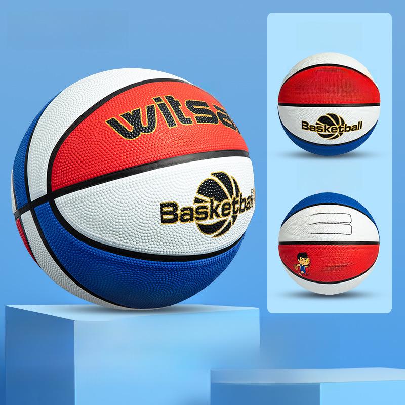 Mingi de baschet din piele pentru copii pentru începători - Mărimi 3 la 7, Ideale pentru elevii de grădiniță și școală primară