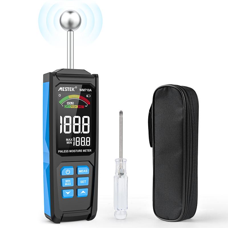 

Цифровой измеритель влажности древесины Детектор влажности древесины Функция сигнализации Тестер влажности Бесконтактный гигрометр Детектор влажности