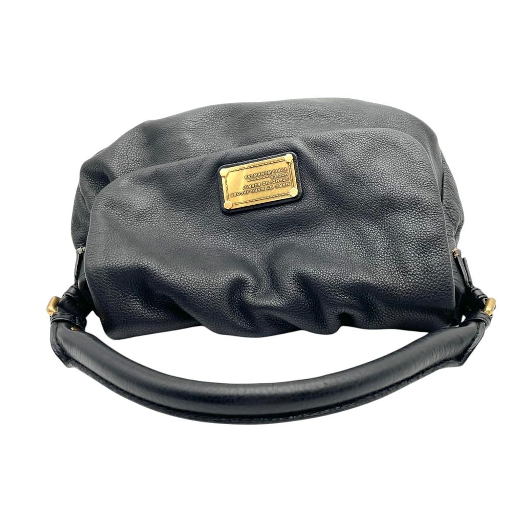 Used MARC BY MARC JACOBS 2way Shoulder Bag Classic Q Lil UkitaShoulder Bag black/gold leather Women