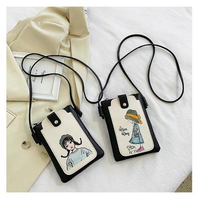 2024 Trendig Crossbody-väska för Telefon & Mynt för Kvinnor - Fräsch Stil