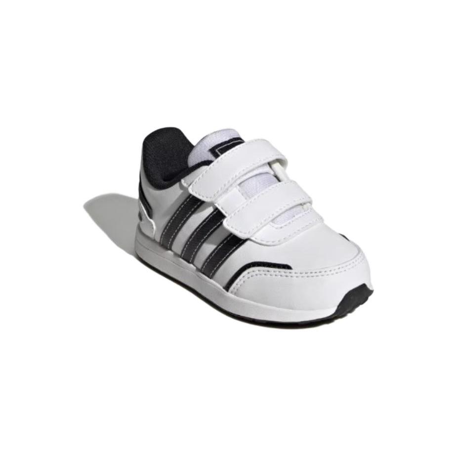 adidas Neo Vs Switch 3 Cushioning, Wear Resistant Low Top Toddler Shoes White Black Infant And Toddler IG9647