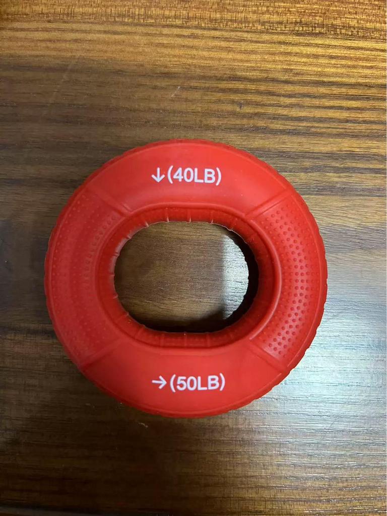 Silicone Grip Ring for Hand and Wrist Strengthening - Dual Resistance for Rehabilitation and Training