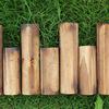 Fence Decor Wood Fence Anti-Corrosion Log Lawn Grass Edging Garden Flower Bed Border Decor Trellis Expanding Climbing Lattice