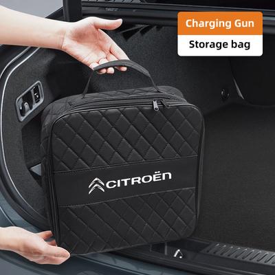 Car Leather Storage Bag High-capacity Auto Trunk Handbag For Citroen C8 DS3 C6 C3 Vts C4 Saxo C4L C5 C2 C1 Xsara C3-XR