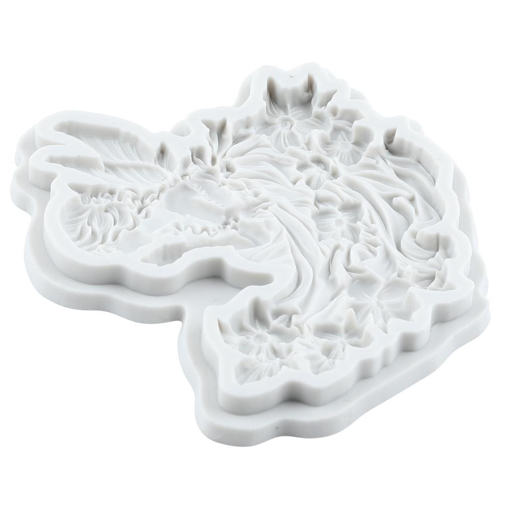 Flower Fairy Silicone Mold Angel Fondant Molds Cake Decorating Tools Cupcake Topper Candy Sugar Craft Gum Paste Polymer Clay
