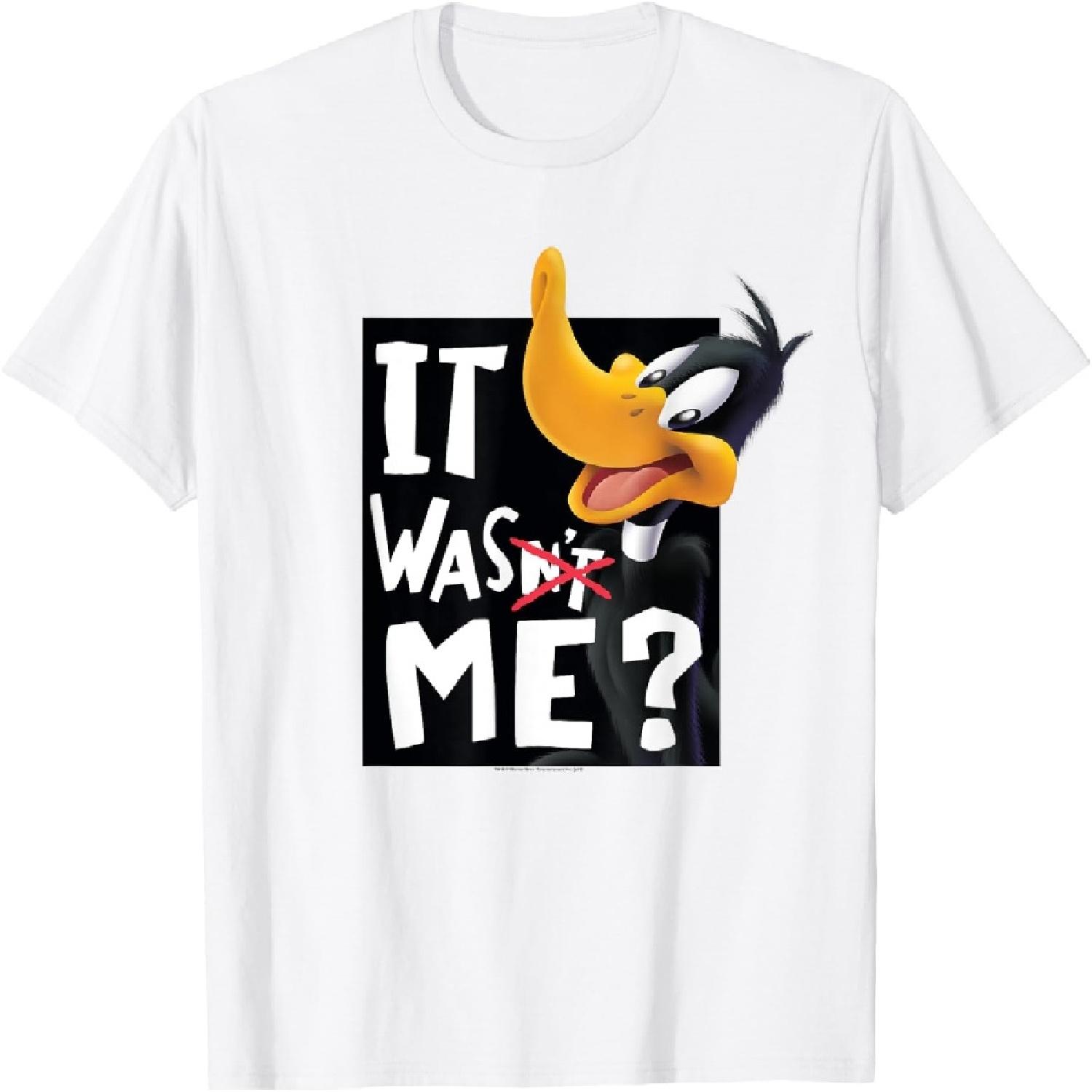 Looney Tunes Daffy Duck It Was Me T-Shirt XXXXXL белый