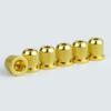 6Pcsset Brass Through Body String Ferrules String Bushings For Electric Guitar Accessories