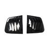 For Kia Sportage KX5 2016 2017 2018  Car Rear Louver Window Side Shutter Cover Trim Sticker Vent Scoop ABS Carbon Fiber