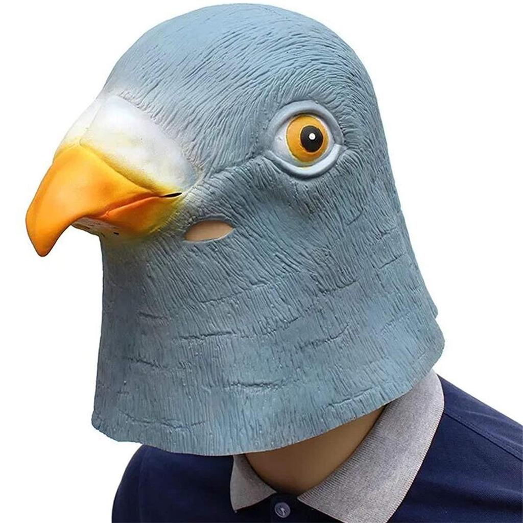 Latex Mask Full Head Fancy Dress Party