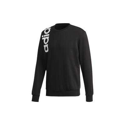 Casual Sport Crew Neck Pullover Knitted Sweatshirt Men Tops Black GD5938
