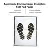 25/50Pcs Disposable Car Foot Mats Portable Paper Vehicle Foot Pads For Protection Disposable Car Mat Paper Anti-dirty Mat