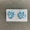 Summer Gardenia Flower Pearl Stud Earrings Popular Sweet Earrings High Sense Light Luxury Niche Temperament Versatile Earrings