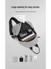 Trendy Men's Multifunctional Water-Repellent Crossbody Chest Bag and Backpack