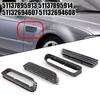 2x Car Silver Black Side Grill Fender Vent Grille 51137895913 51137895914 51132694607 51132694608 FOR BMW E46 For M3 2001-2006