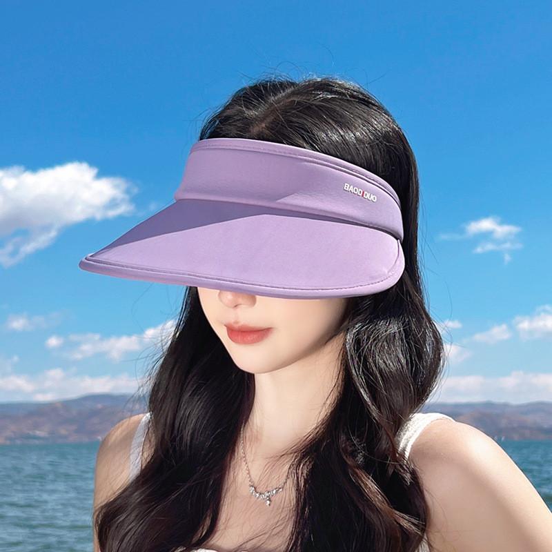 Summer Ice Silk Sun Hat With Wide Brim For Women Sun Protection And Breathability