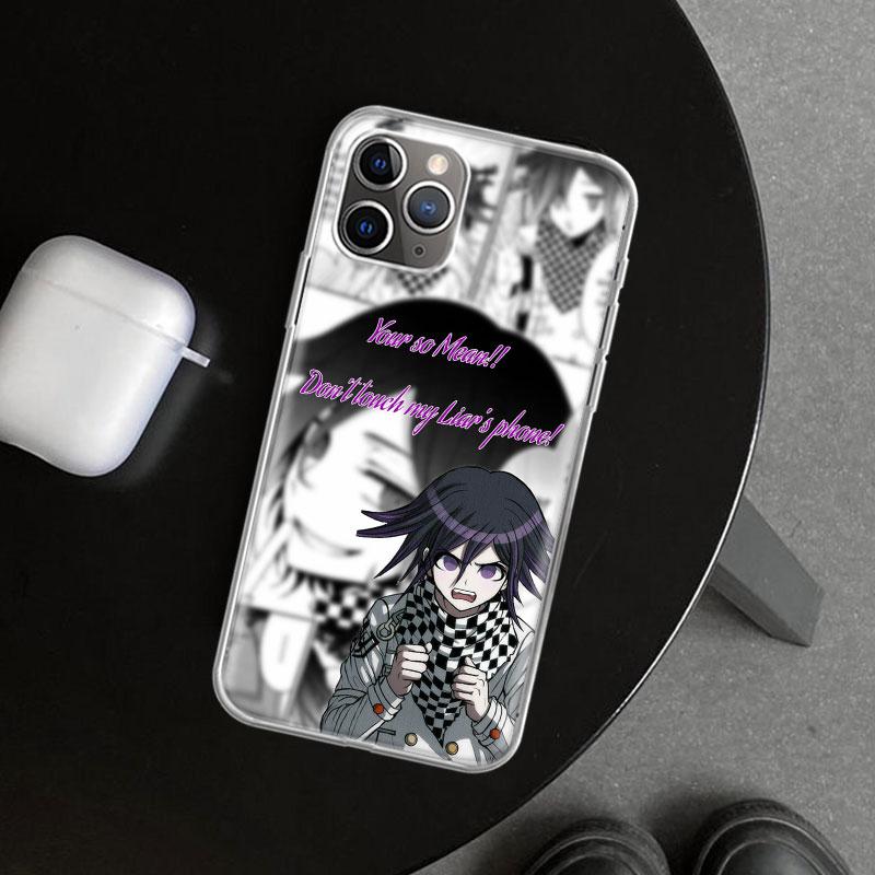 Danganronpa Kokichi Ouma Phone Case Cover for iPhone 11 12 13 Mini 14 15 Plus 16 Pro Max 17 Air 7 8 + SE Art Customized Fundas 1
