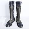 Overwatch Soldier 76 Cosplay Boots Custom Made Comfortable Pu Leather Shoes