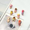 6/11pcs Cute Beach Girl Mermaid Fridge Magnets Set Resin Swimsuit Bikini Refrigerator Stickers Summer Decor Kitchen Photo Wall
