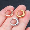 Segment Cartilage Nose Hoop Adornment Customizable Surgical Steel Nose Hoop Nose Rings Stylish Nose Clip Accessory
