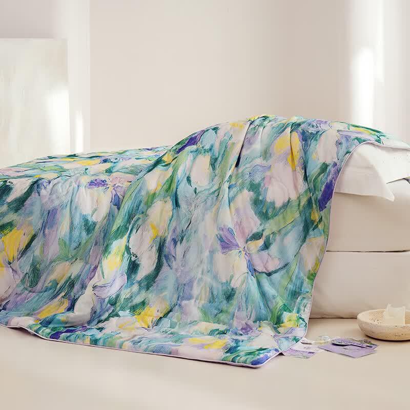 ZMN Cooling Silk-Feel Summer Quilt