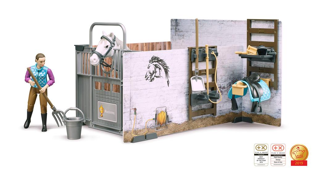 Bruder 62506 Bworld Horse Barn, Multi