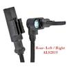 ABS Wheel Speed Sensor & Connector Rear Left /Right Fits Fiat 500X 2016-
