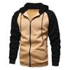 Herren Raglanärmel Reißverschluss Hoodies Lose Sportbekleidung Sweatshirts Hoodies Herren Jacken