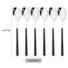 6/24pcs Wooden Handle Cutlery Set Brown Silver Dinnerware Set Stainless Steel Forks Spoons Knife Tableware Kitchen Flatware Set