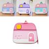 Adorable Unisex Children's Backpack With Fun House Pattern Ideal For Preschoolers