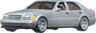 Hot Wheels Fast Furious 500 SEL Vehicle for Ages 3 and HRT94 & - Mercedes-Benz Toy, Silver, Up,