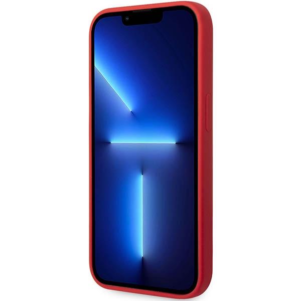 Etui Do iPhone 14 Pro Tumi Liquid Silicone Czerwone