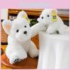 West Highland Dog Plush Toy Soft Short Pile Stuffed Animal White Pp Cotton Filling