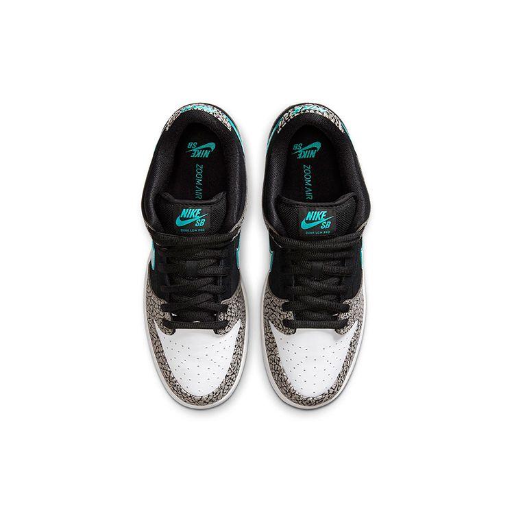 Nike Dunk Low Pro SB Atmos Elephant Unisex Sneakers Grey Medium-Grey Black BQ6817-009