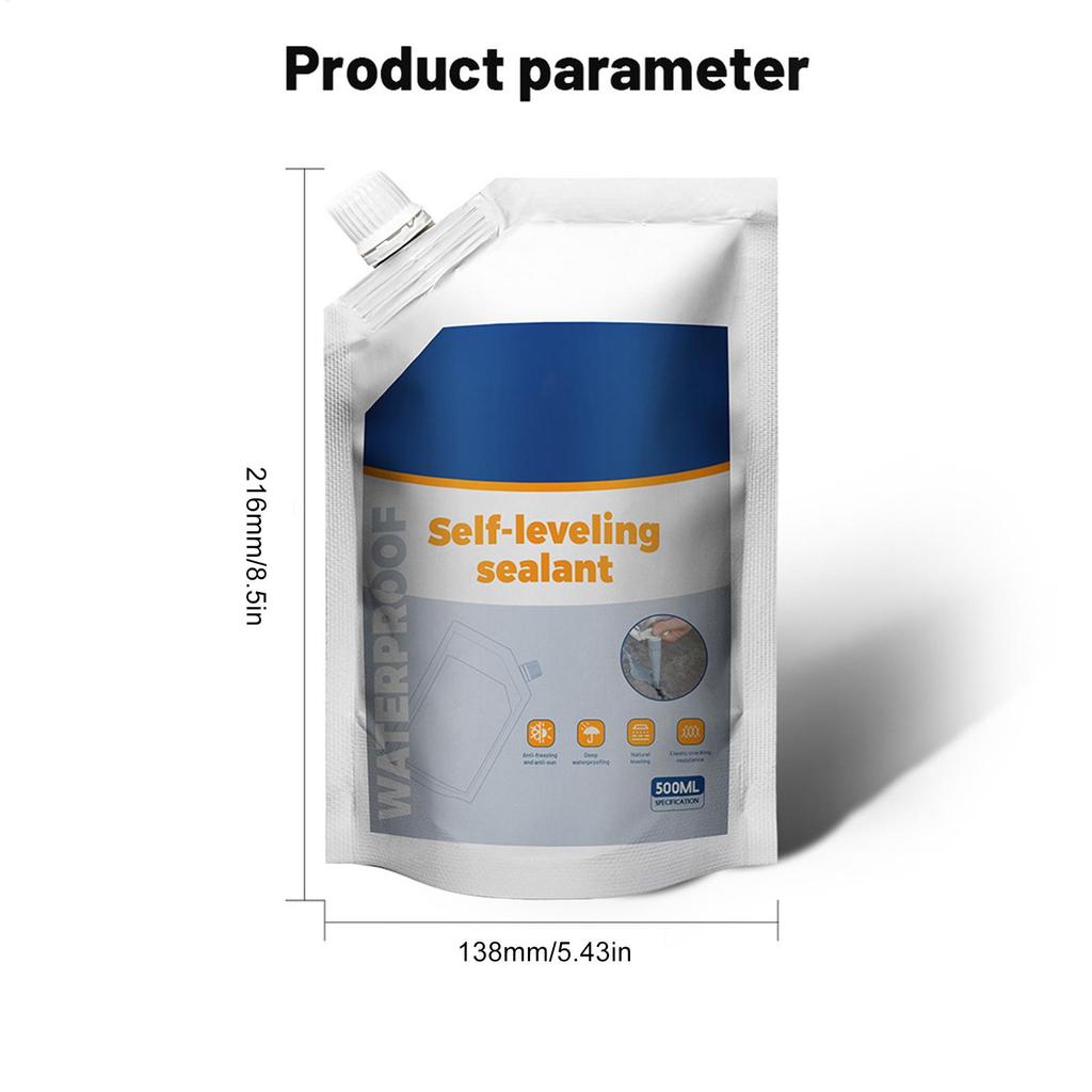 Zement Füllstoff Dichtmittel 500ml Beton Riss Reparatur Dichtmittel Wasserdicht Schnelltrocknend Haftmittel Eindringend für Einfahrt Dach