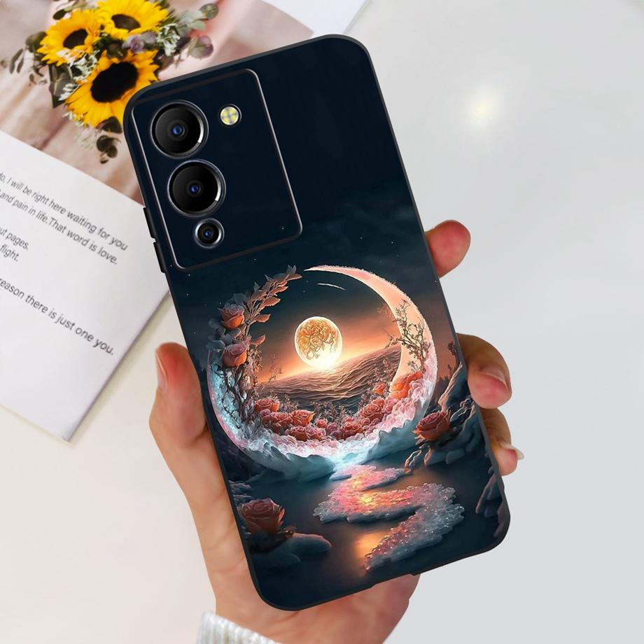 For Infinix Note 12 G96 Note 12 Pro 4G 5G Note12 2023 X671 Case Fashion Soft TPU Silicone Back Cover Coque Luxury Painting Funda