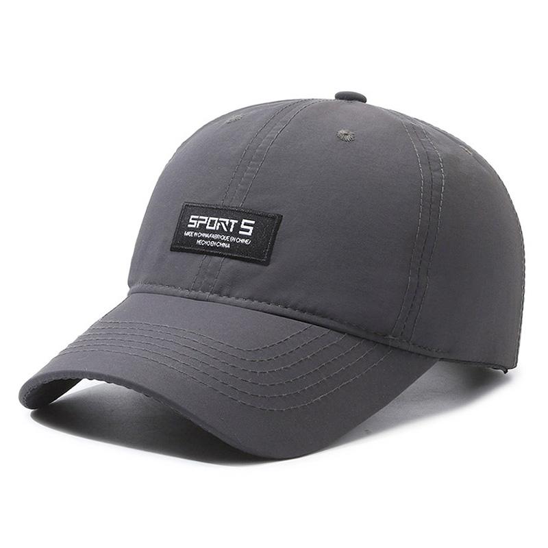 Schnelltrocknende Baseballkappe, Sport-Laufkappe, für alle Jahreszeiten, Unisex, Outdoor, Sonnenschutz und wasserdicht, Sonnenhut
