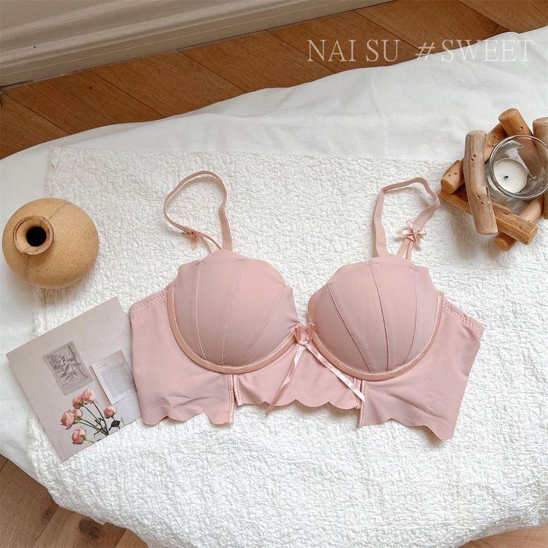 Girls Sexy Bras Lace Underwear Tie Backless Sling Fashion Bras Women Sexy Push Up Bras Pad Wireless Underwear Lady Inner Tops Sexy Bras Lingerie