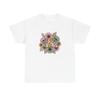 Blossom Bouquet Shirt Nurse Garden Gift Women Folk Tee Flower Arrangement