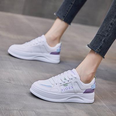 2021 Fall White Shoes Women's Sneakers Trend Running Shoes Fitness Sports Shoes