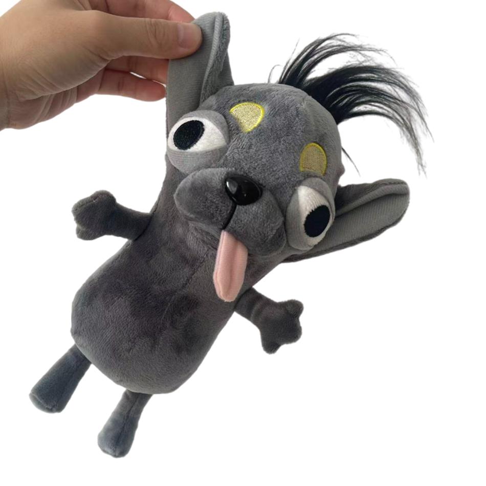 1525CM Chihuahua Bag Decor Keychain Pendant Puppy Pet Stuffed Doll Realistic Weird Cute Chihuahua Simulation Dog Friend Gift
