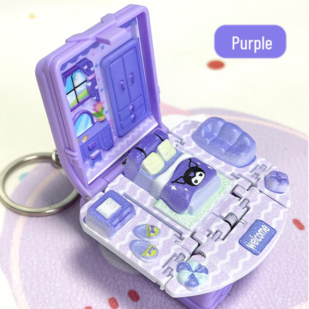 3D Dinosaur & Space Astronaut Pop-Up Keychain Book: Educational, Creative Decompression Toy