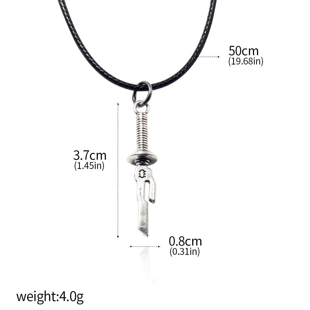 Collana Anime Jujutsu Kaisen Ryomen Sukuna Itadori Yuji Cosplay Oggetti di Scena Ciondoli Anelli Orecchini Per Fan Unisex Gioielli Regali