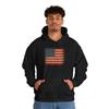 Vintage American Flag Hoodie Unisex Sweatshirt for Patriotism 4th of July USA