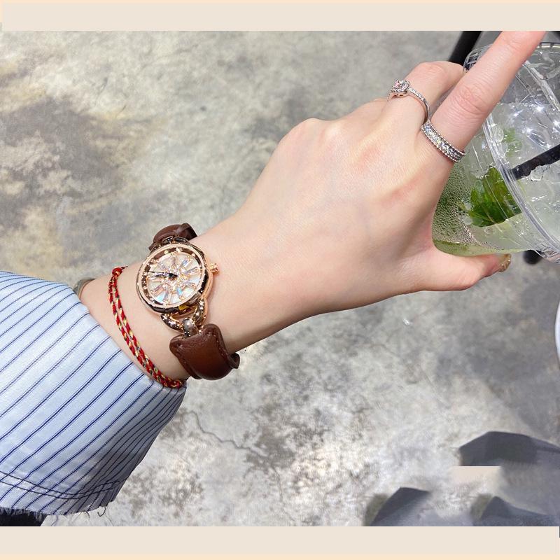 Yinlang INRA Snowflake Goddess Waterproof Wristwatch