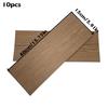 10 ks 40x15cm PVC Podlahové Samolepky Samolepicí Samolepky Voděodolné Zesílené Dřevěný Vzor Podlahové Samolepky Samolepky Obývací Pokoj