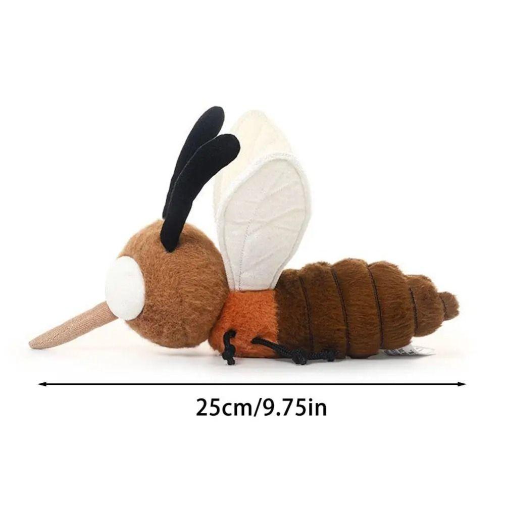 Home Decoration Mosquito Plushie Stuffed Animal Stuffed Mosquito Mosquito Insect Toy  For Children