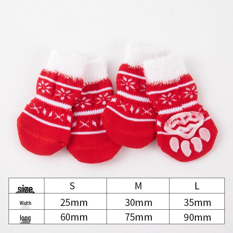 Anti-Scratch Teddy Dog & Cat Socks - Protects Against Dirt and Scratches
