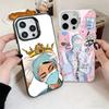 Arzt Krankenschwester Cartoon Stoßfeste Handyhülle für iPhone 17 Air 16 16E 15 Pro Max 14 Plus 13 Mini 12 Rückseite Anti-Fall Fundas